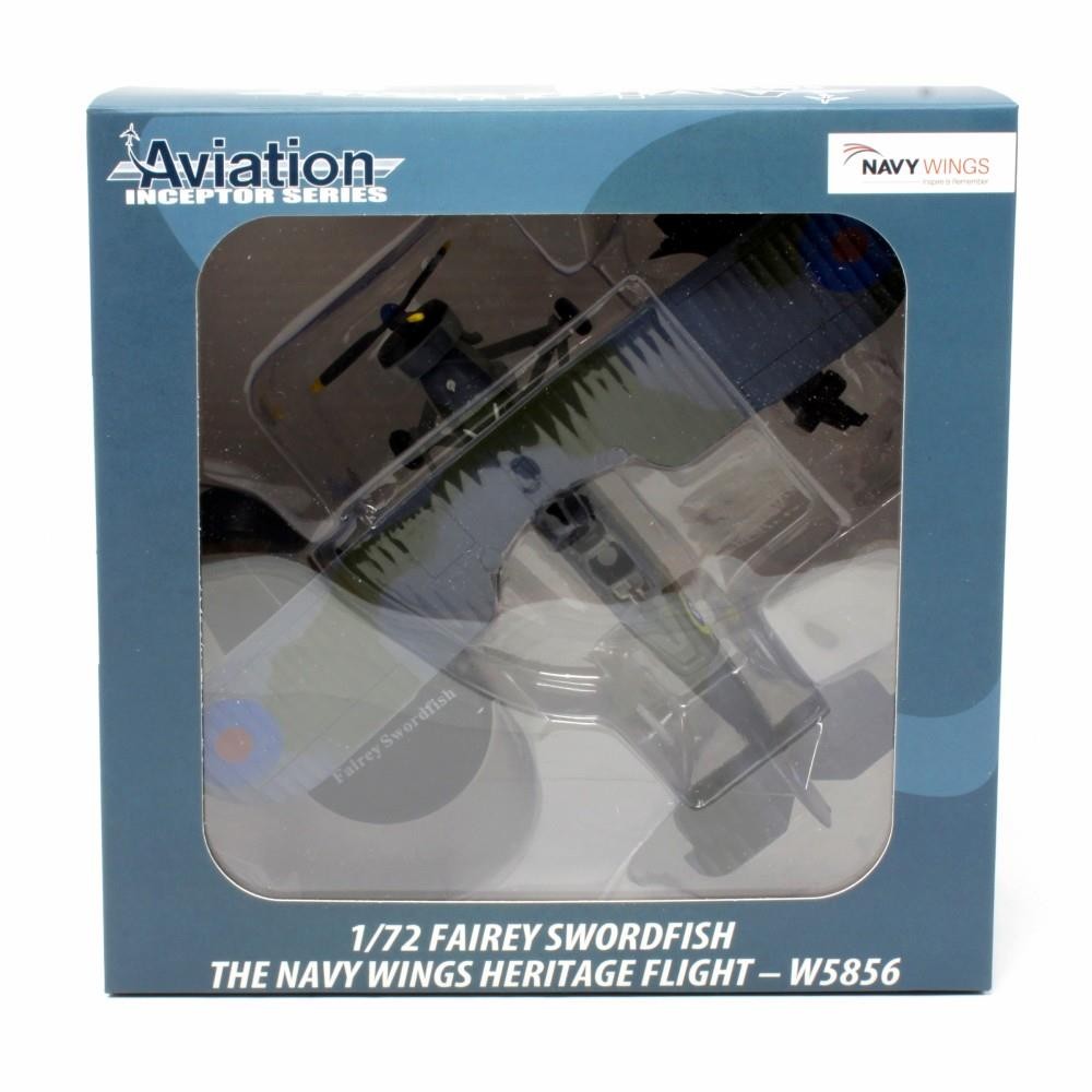 Fairey Swordfish Navy Wings Heritage W5856/4A City Of Leeds 1:72 AV72FB006
