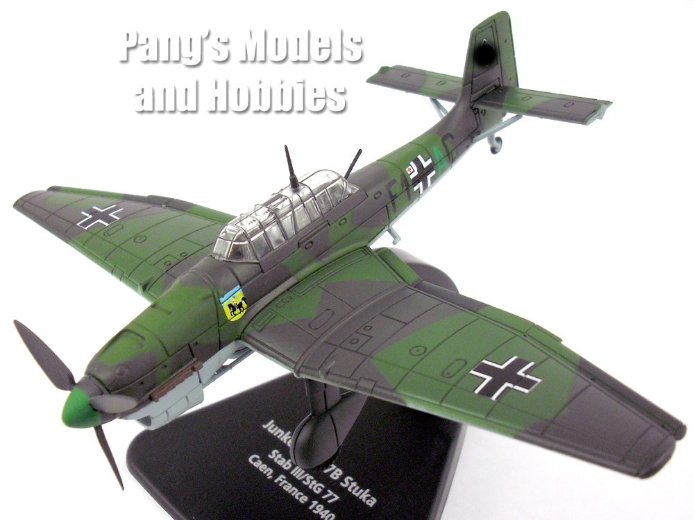 Junkers Ju-87 Stuka German Dive Bomber 1/72 Scale Diecast Metal Model – Oxford