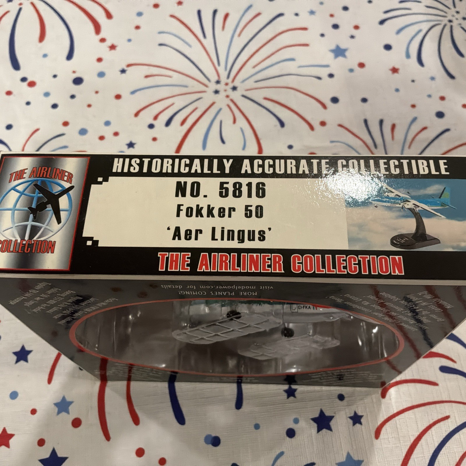 MODEL POWER AIRLINER COLLECTION 5816 Aer Lingus Fokker 50 Unused In Box