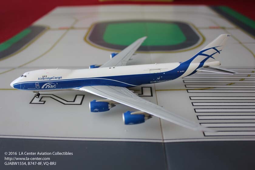 Gemini Jets Air Bridge Cargo Boeing 747-8F in Current Color Diecast Model 1:400