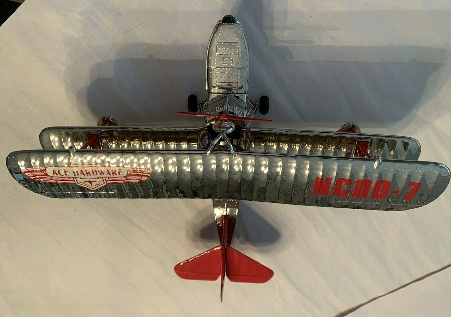 Ertl brand Ace Hardware 1936 Keystone Loening 1:48 Scale Biplane Bank