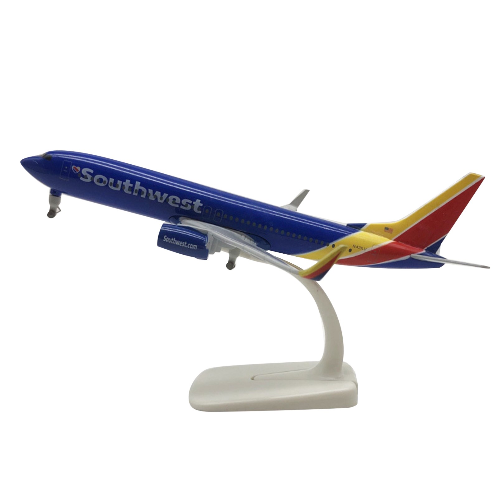 20cm B737 Airline Diecast Airplane Mode Aviation Enthusiast Collection Gift
