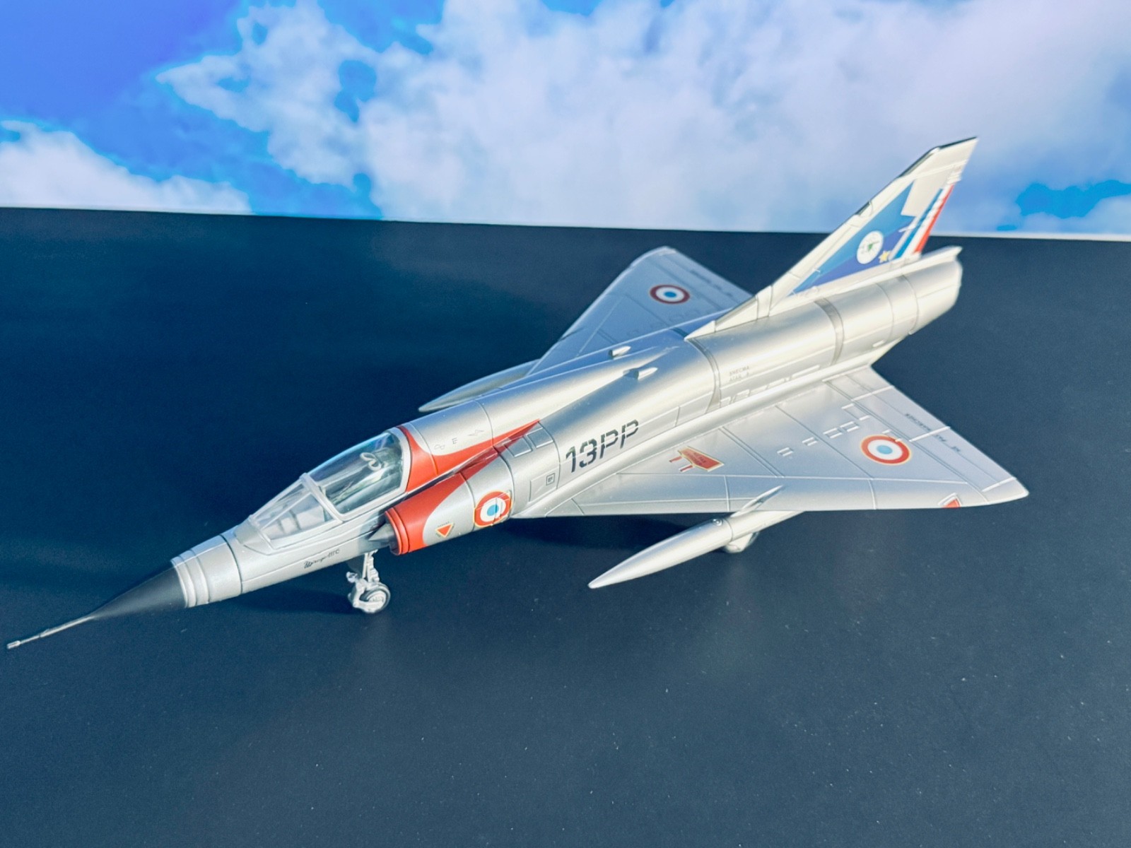 Franklin Mint Armour French Air Force Dassault Mirage IIIC 1/48 diecast #B11E368