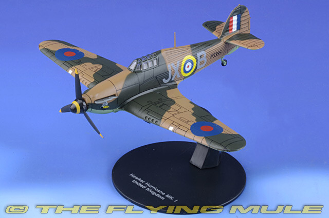 De Agostini 1:72 Hurricane Mk I RAF No.1 Sqn Arthur Clowes