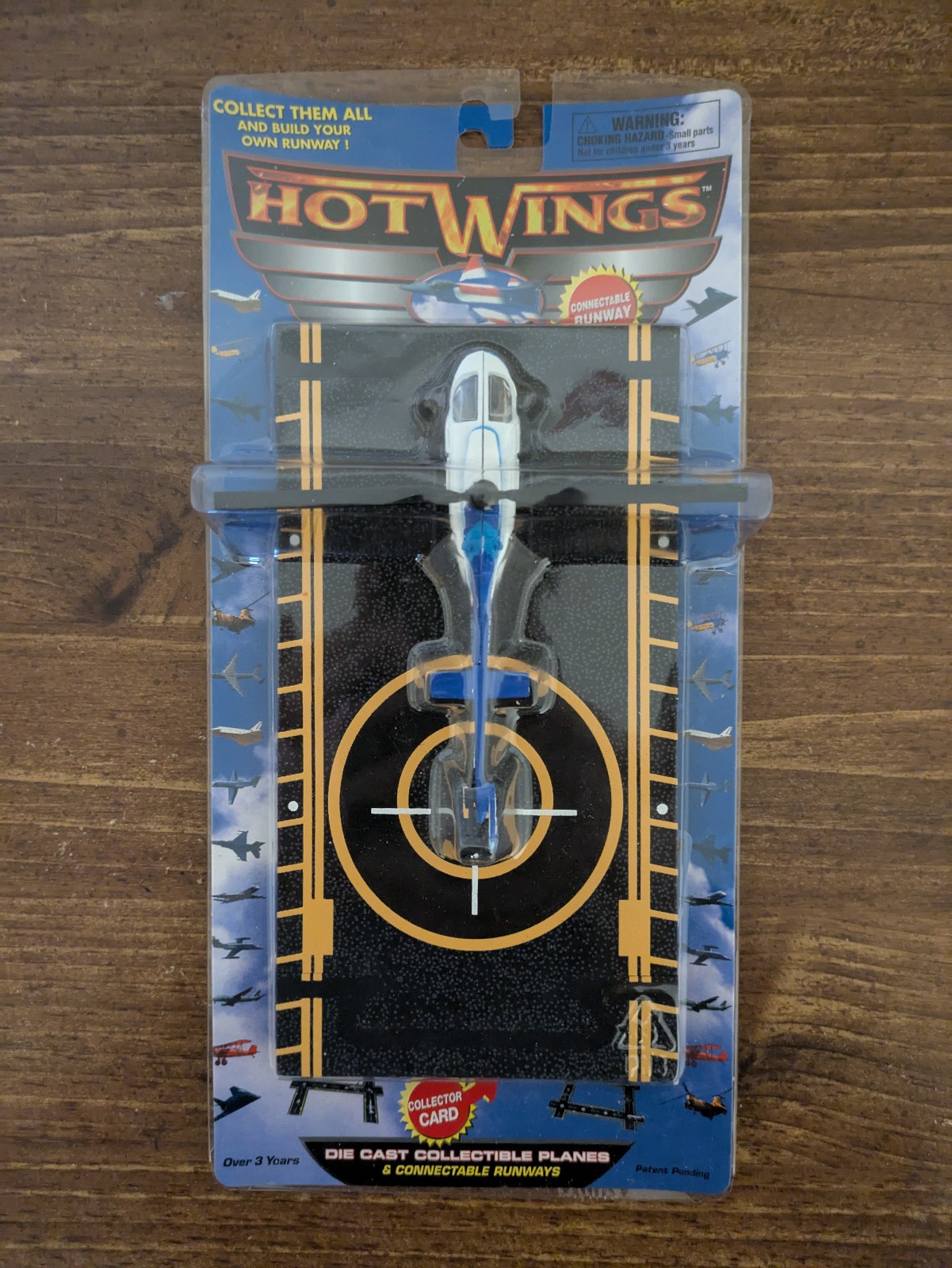 Hot Wings Bell 206 JetRanger Diecast Police #18001 1/87 Scale