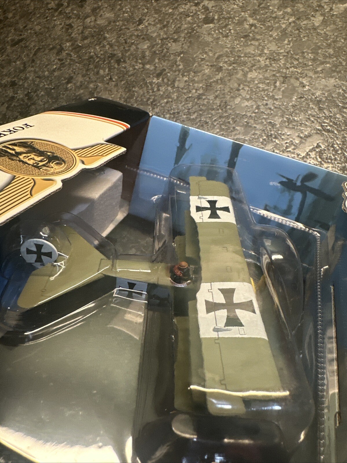 Matchbox Collectibles FOKKER Dr. 1 2003 WW1 Model Plane B6952-0813 New Sealed