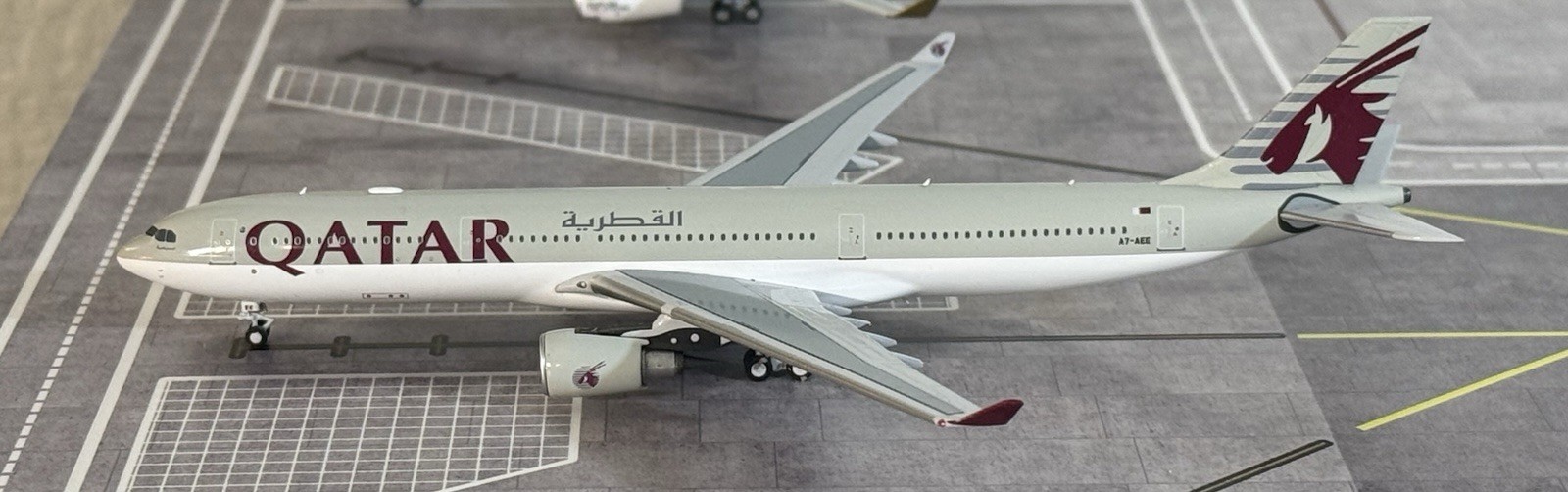 A330-300, Qatar Airways, 62037, 1:400, NG Models, Airbus
