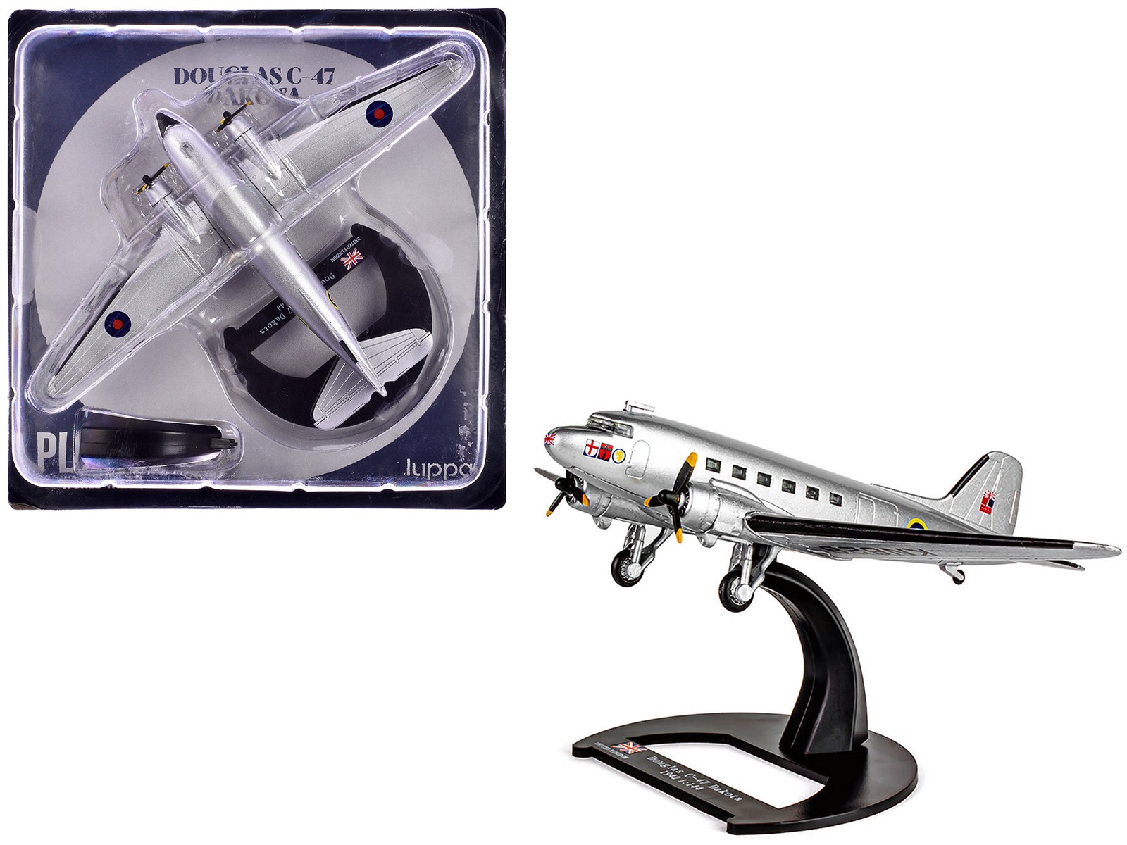Douglas C 47 Dakota Transport Aircraft Royal Air Force Series 1/144 by Luppa