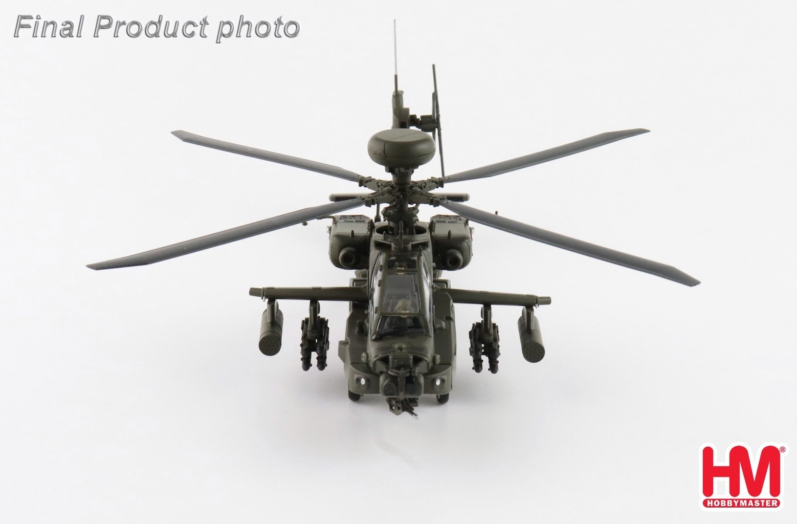 Hobby Master 1/72 AH-64E Apache Echo ZM714 British Army Middle Wallop HH1220