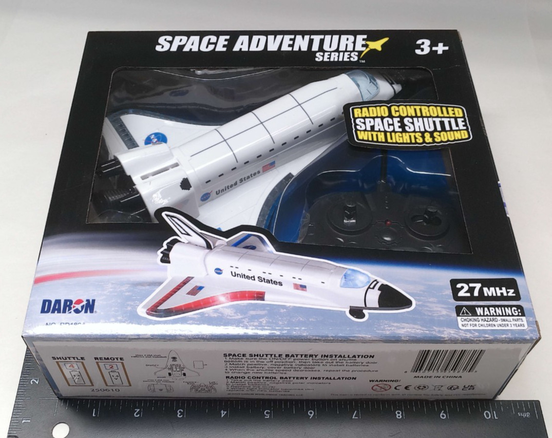 Space Shuttle NASA RC Driving Atlantis Space Mission RealToy Daron RD189A NEW