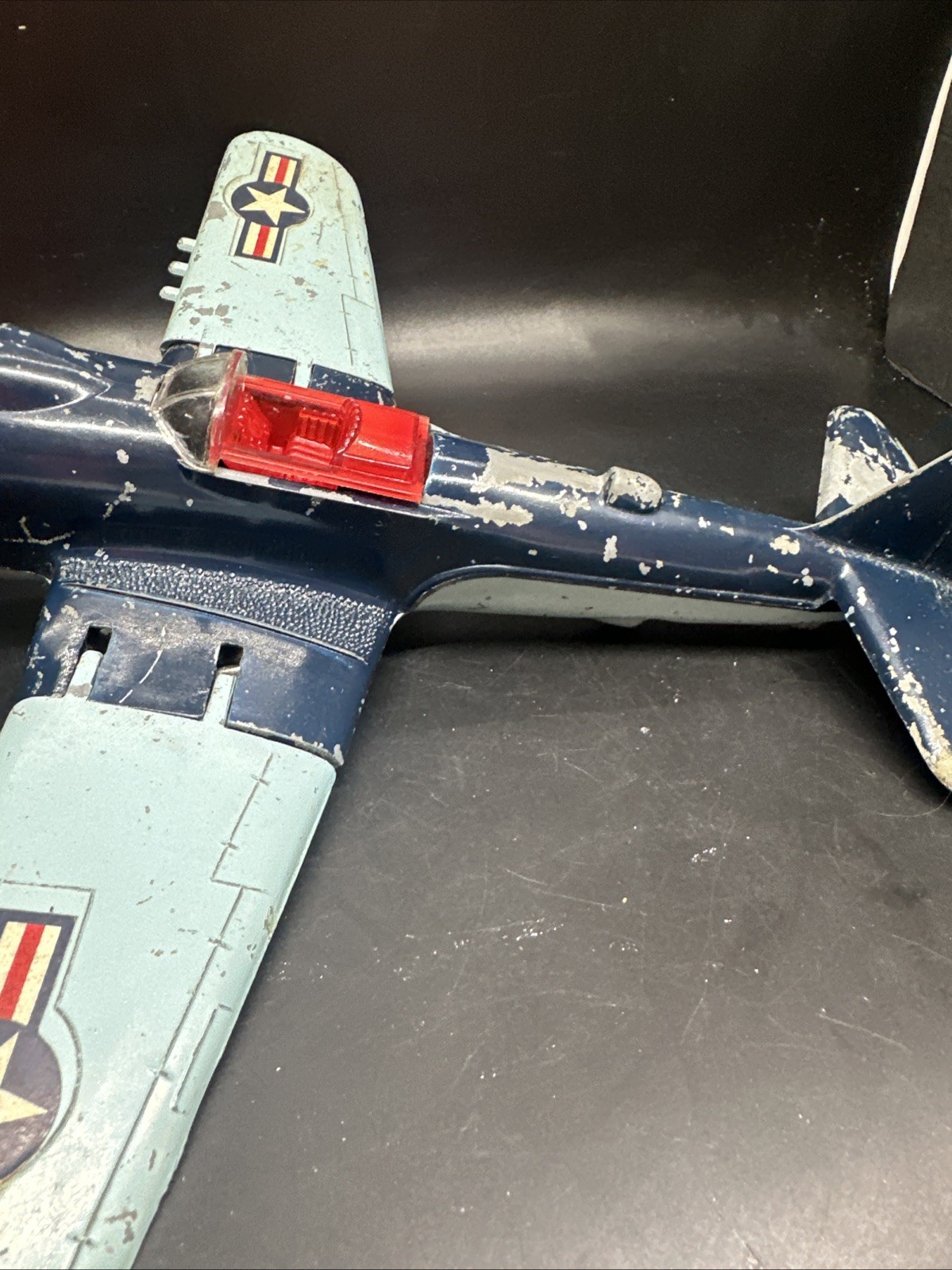 Hubley American Eagle Navy Fighter Bomber Aircraft Carrier 21214 P-47 Dauntless