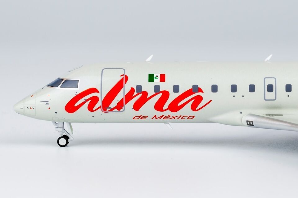 1:200 NG Model ALMA de México Bombardier CRJ200ER Airplane Diecast Plane Model