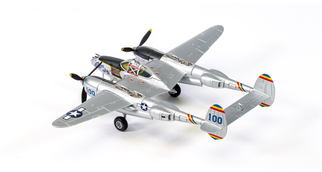 1:72 Corgi Lockheed P-38L Lightning USAAF 475th FG Fighter Diecast Plane Model