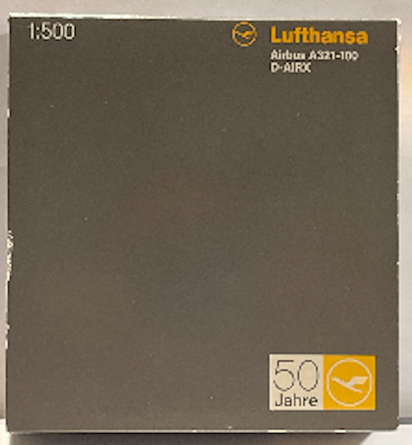 Herpa 514637 A321 Lufthansa “Retro” D-AIRX Special 50Jahre 1/500