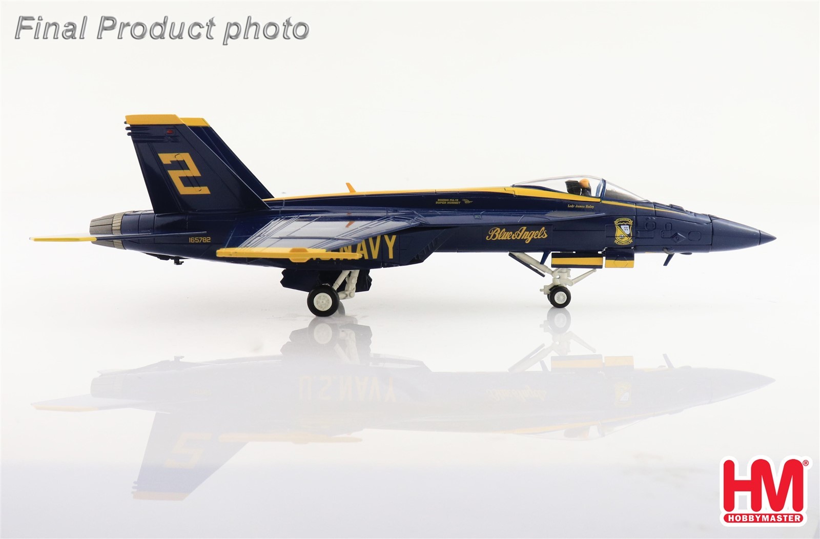 Hobby Master 1/72 F/A-18E Super Hornet USN Blue Angels #2, 2021 HA5121C