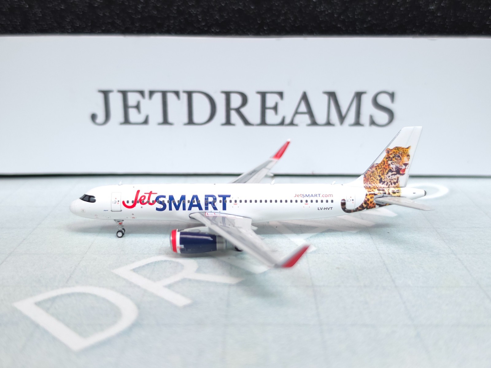 1/400 JETSMART AIRBUS A320-200WL 2020’S JAGUAR TAIL COLORS LV-HVT PHOENIX