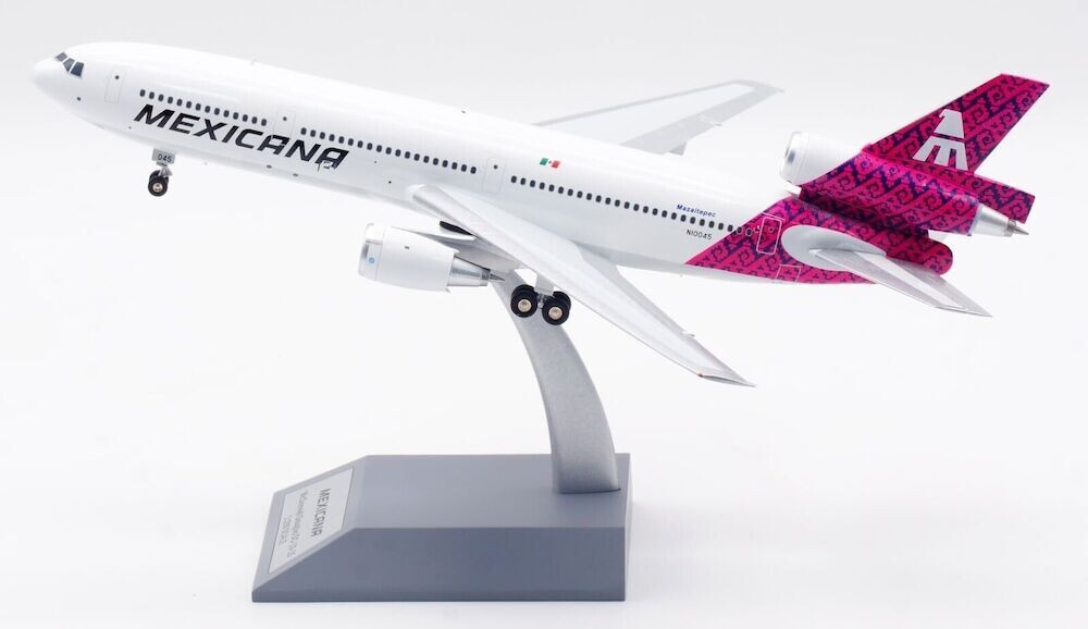 1:200 IF200 Mexicana McDonnell Douglas DC-10-15 N10045 w/Stand