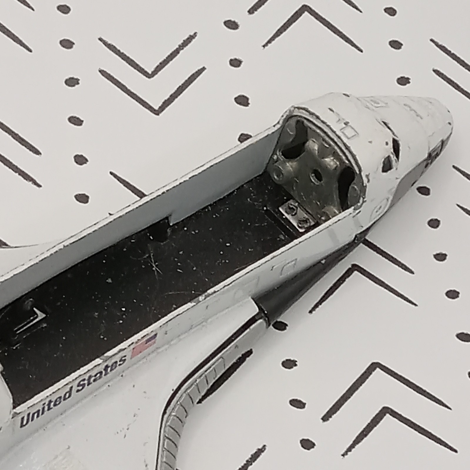 Space Shuttle Columbia Rocket Ertl 7” Die Cast Body Part ONLY