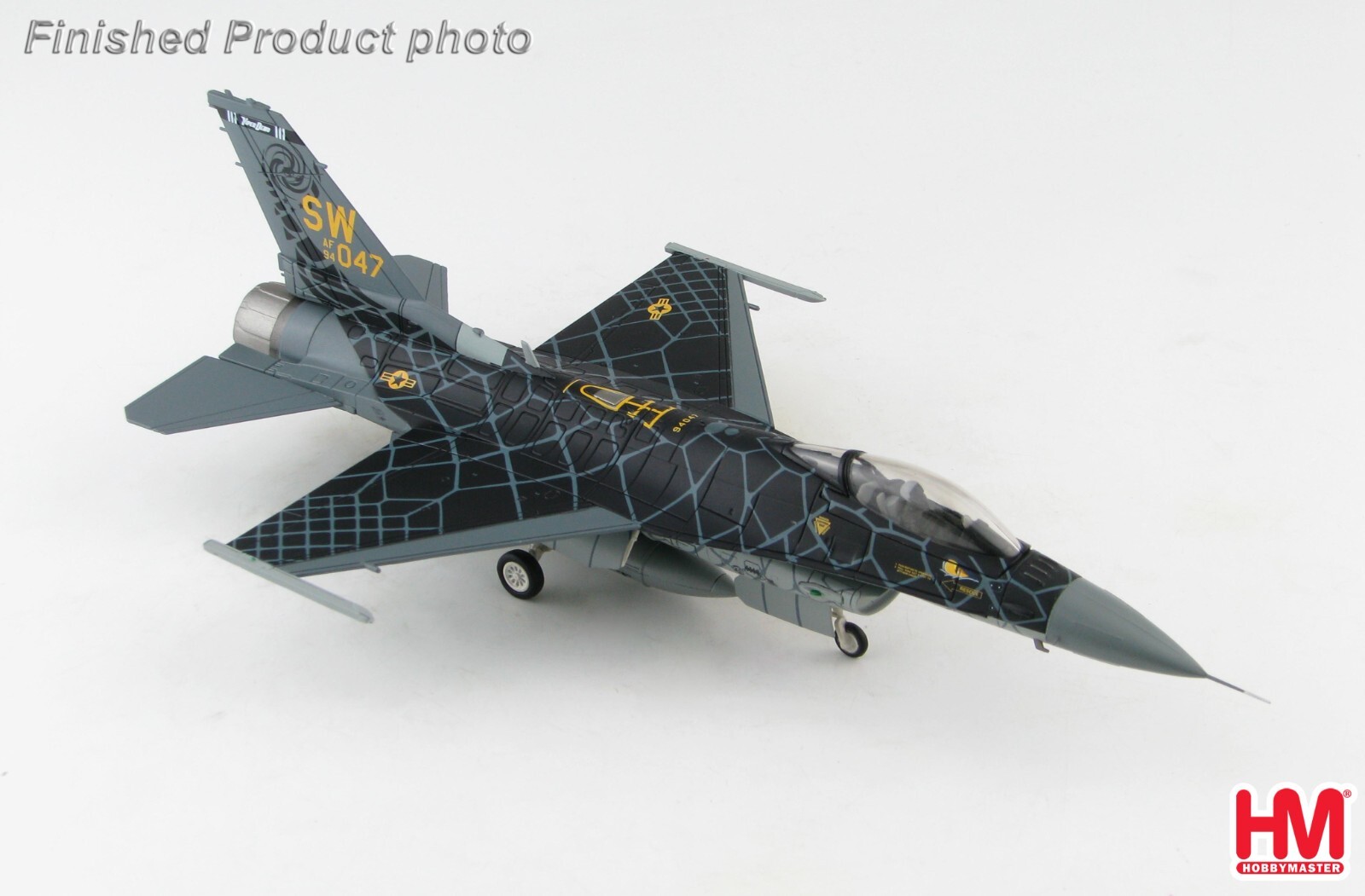 Hobby Master 1/72 HA3883 Lockheed F-16C USAF USAF Demo Team, #90-0047 Venom 2020