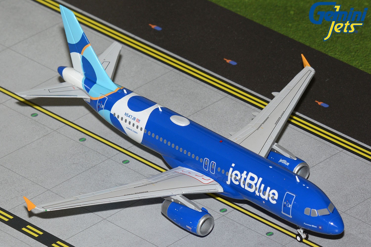 JetBlue Airbus A320 N547JB Forever Blue GeminiJets G2JBU1337 1:200 PRE-ORDER