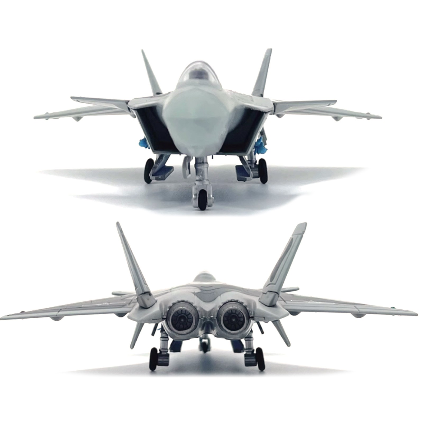 20.3cm Diecast 1/100 Chinese Air Force Chengdu J-20 Fighter Model Collection