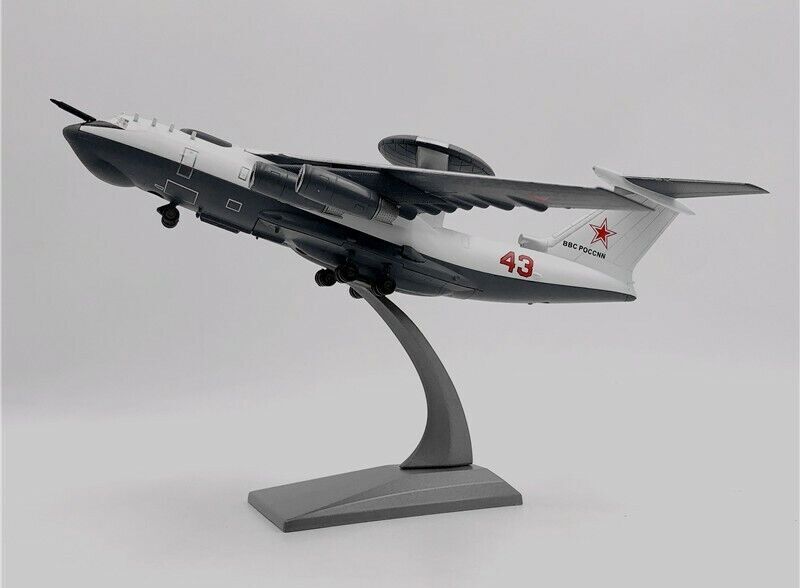 WLTK 1/200 Soviet Air Force Beriev A-50 Mainstay AEW&C Aircraft Diecast Model