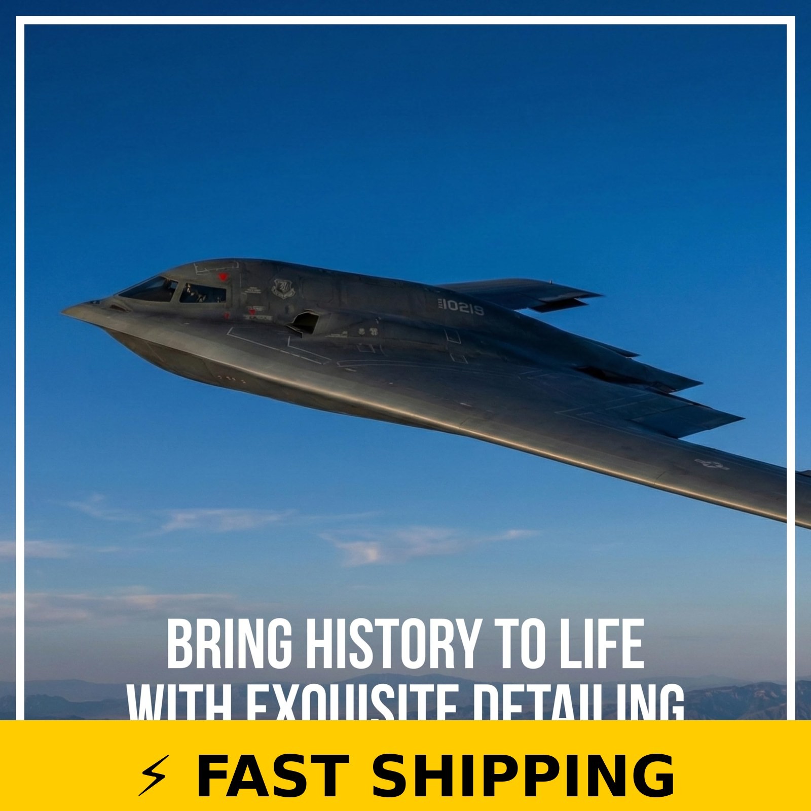 Daron B-2 Spirit Stealth Bomber Die-Cast Model 1:280 Scale
