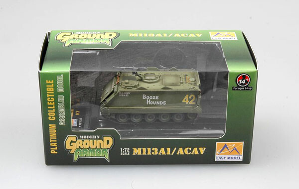 Easy Model 1/72 US M113A2 Tracked Armoured Carrier Vietnam 1969 #35005