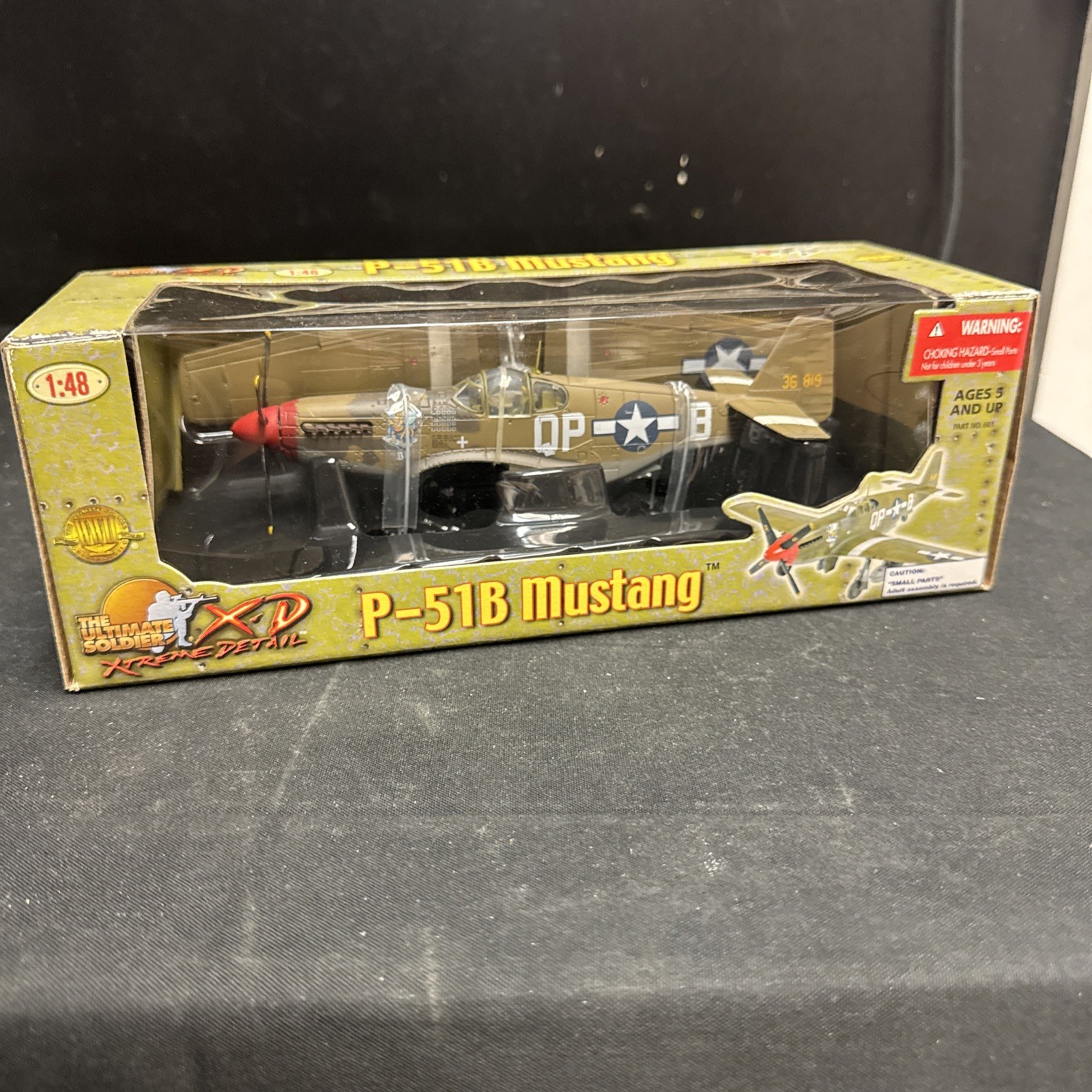Ultimate Soldier XD Xtreme Detail 1:48 P-51B Mustang Airplane Rare Sealed Box