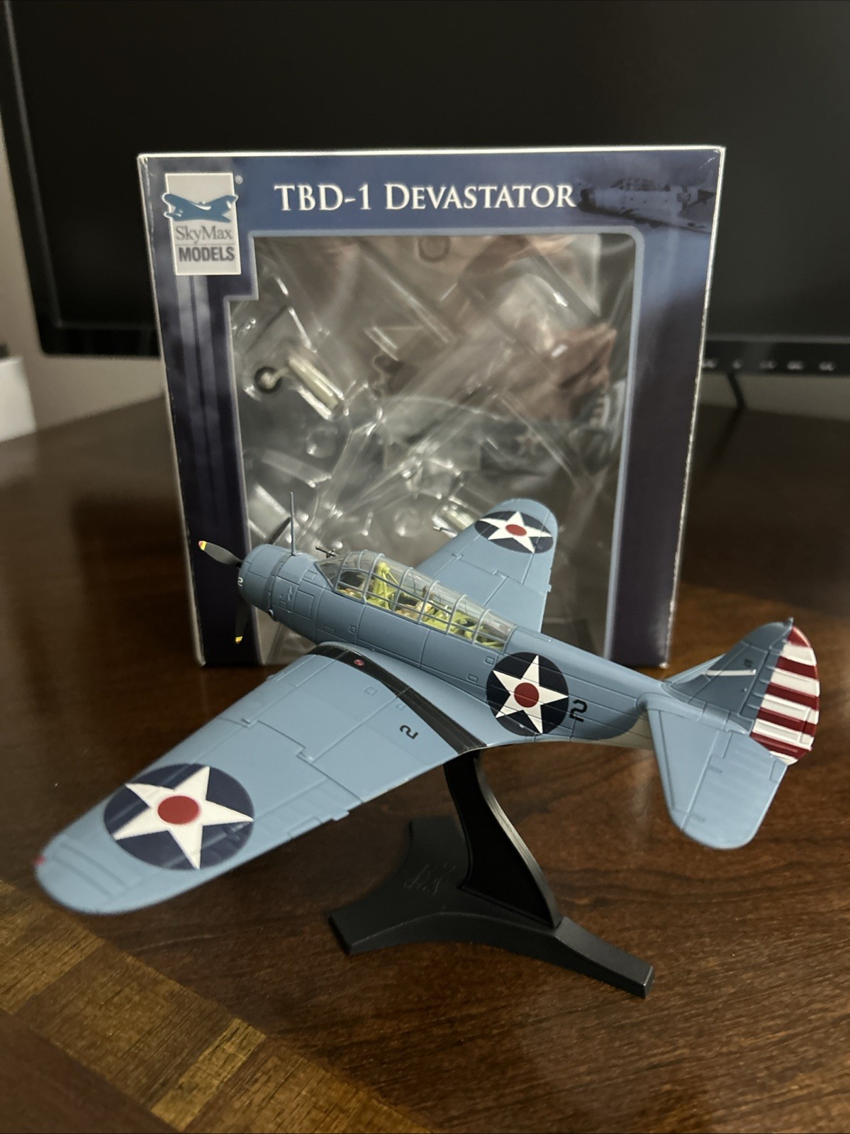 Skymax TBD-1 Devastator Wake Island Raids SM8004 1/72 Diecast