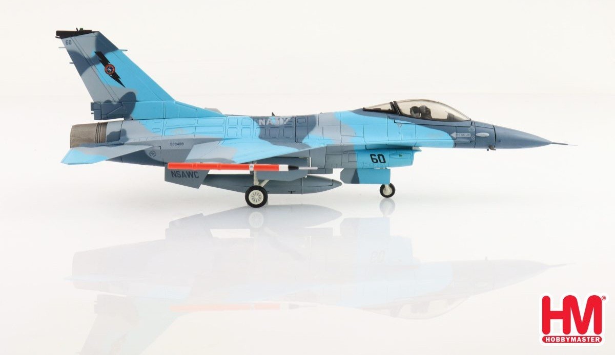Hobby Master HA38018 F-16A “NSAWC Adversary” 920409/60, US Navy, 2006 to 2008*
