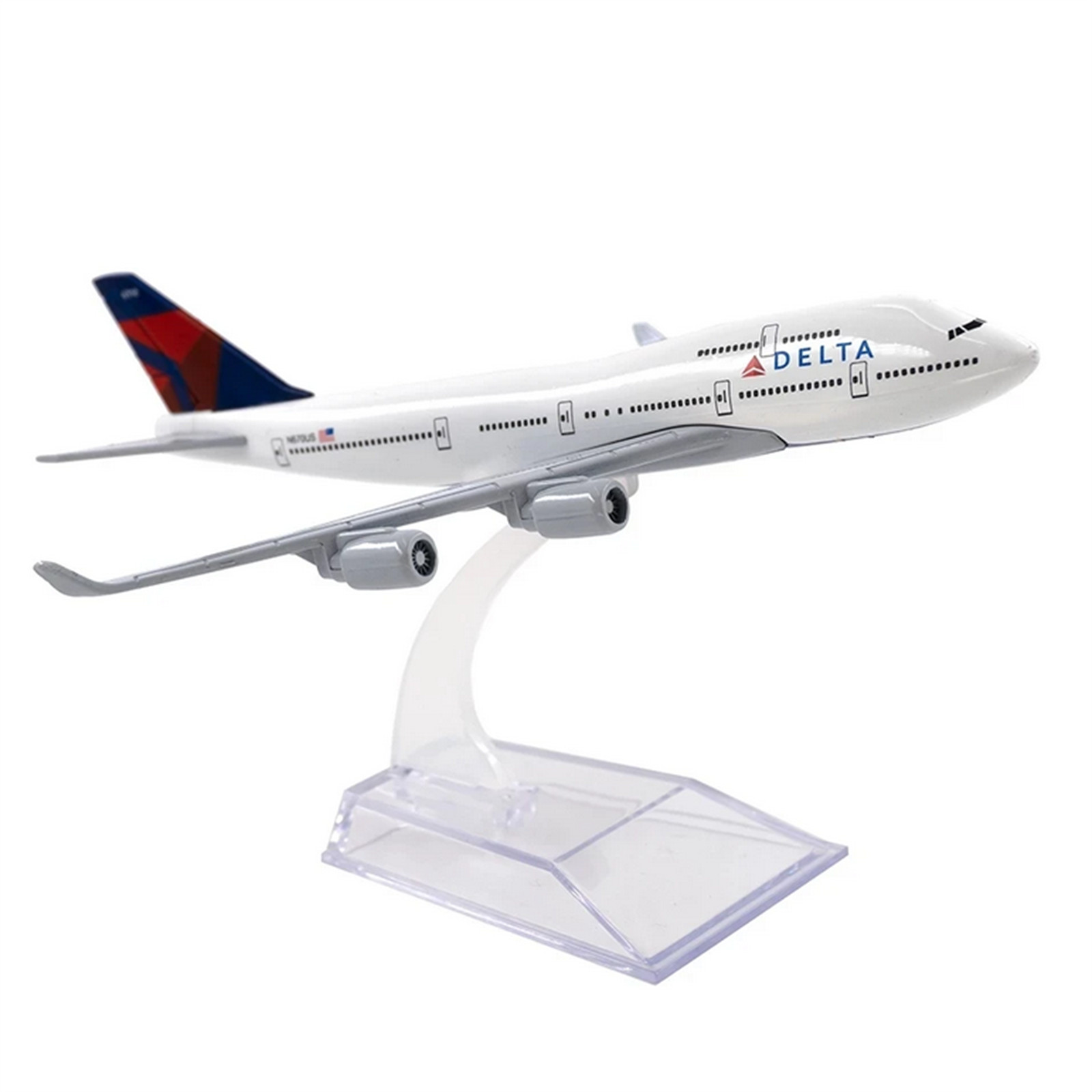 1/400 16cm Delta B747 Alloy Plane Model Diecast Airplane Model Collection