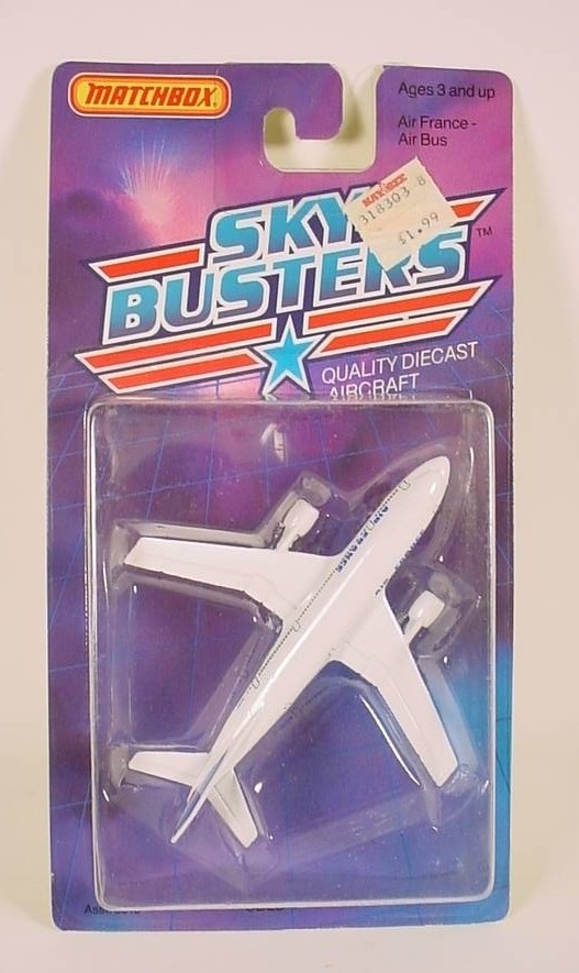 Matchbox Sky Busters SB23 Air France Supersonic Transport Mint On Card