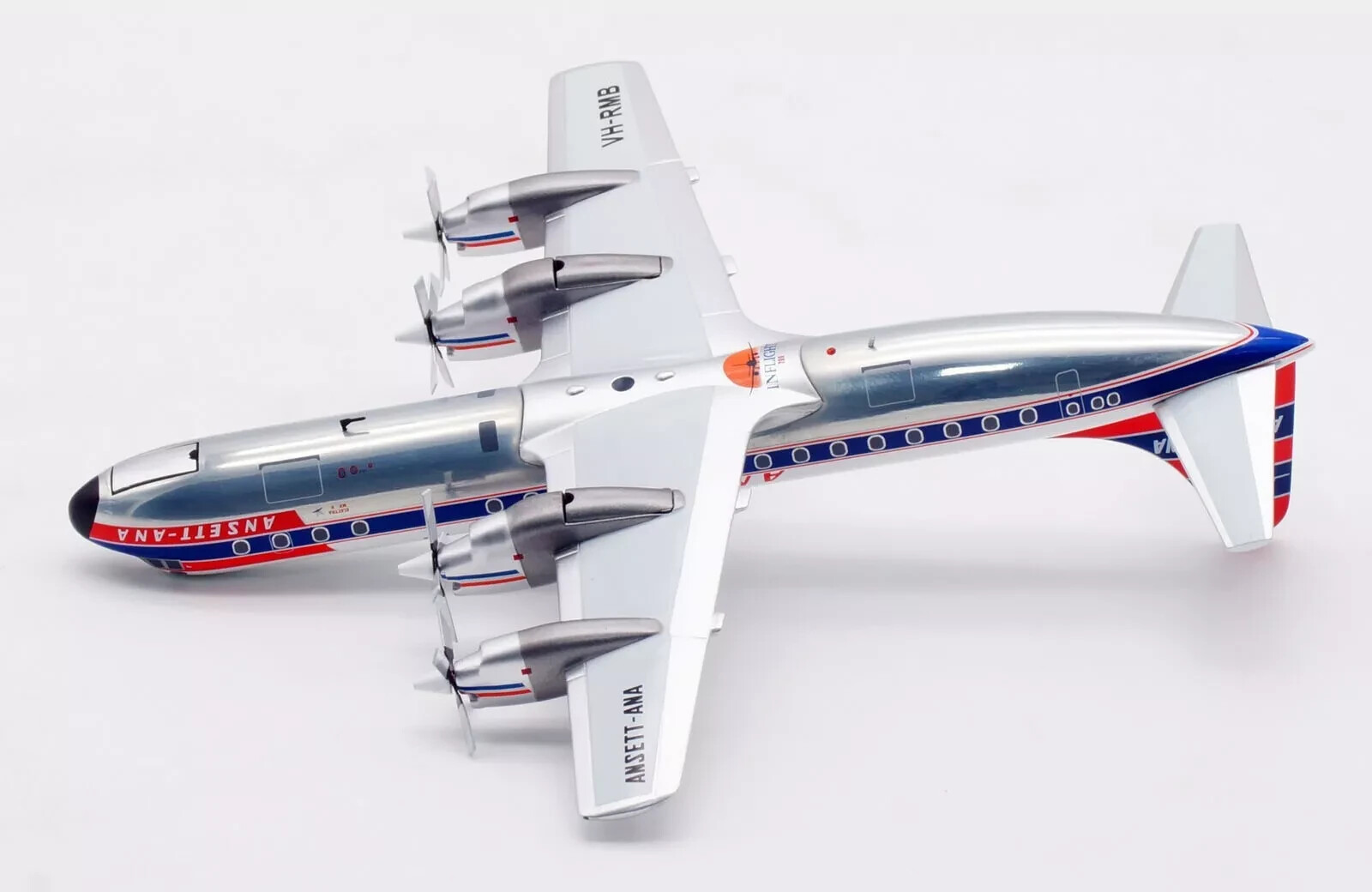 InFlight 200 1:200 Ansett – ANA Lockheed L-188A Electra VH-RMB Diecast Model