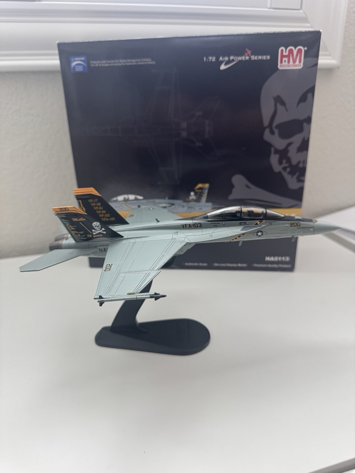Hobby Master HA5113 McDonnell Douglas VFA-103 Jolly Rogers F/A-18F Super Hornet