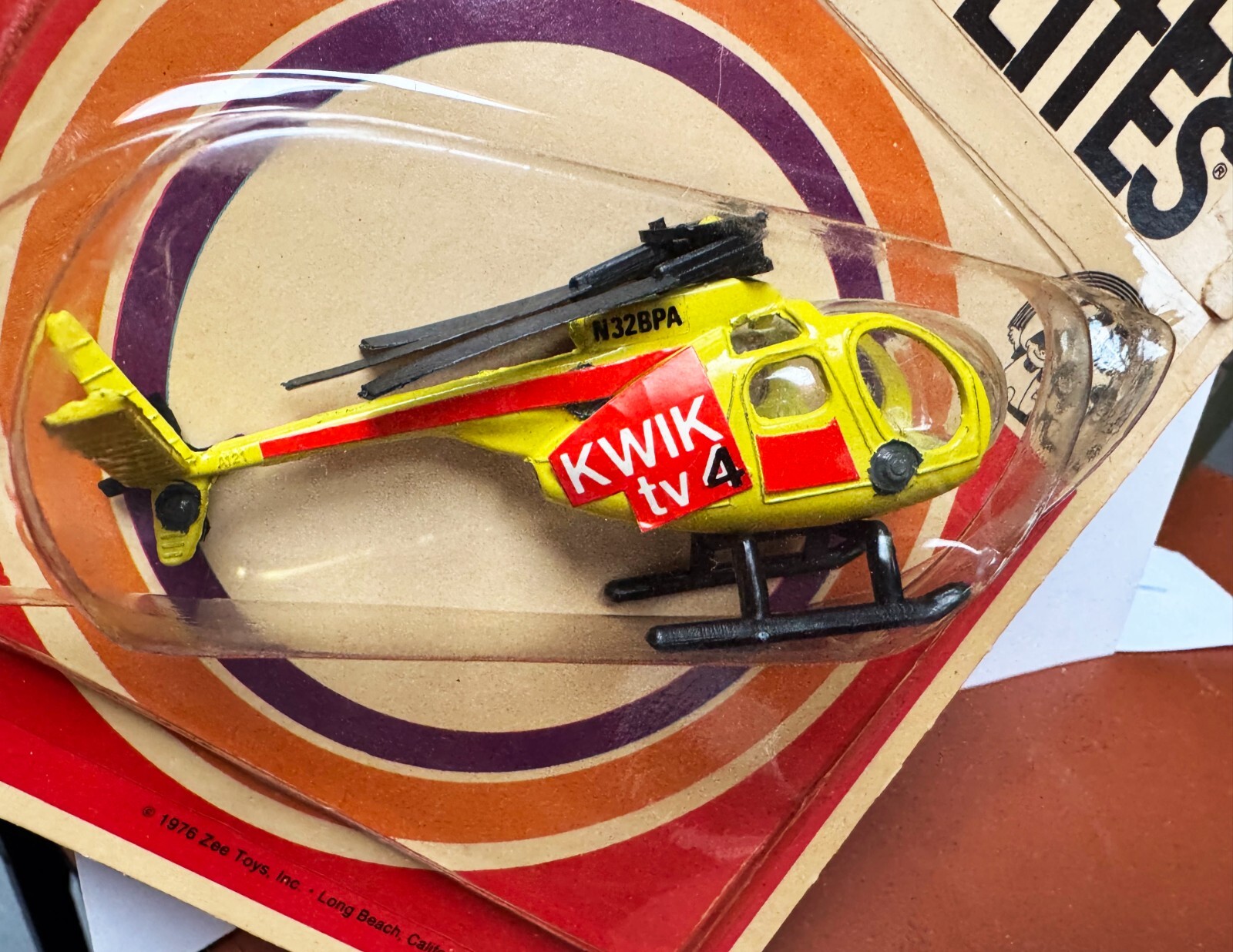 Zylmex – Dyna-Flites – Hughes OH-6A Cayuse Helicopter KWIK TV4 1976 – Zee – A121