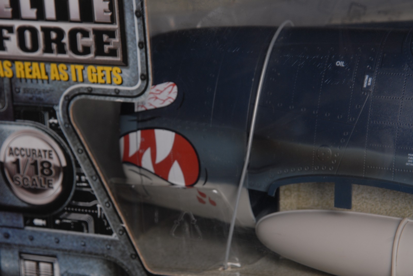 Elite Force WWII F6F Hellcat Fighter Plane #17 “Shark Mouth”