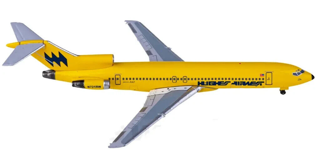1:400 Aeroclassics Hughes Airwest BOEING 727-200 Passenger Plane Diecast Model