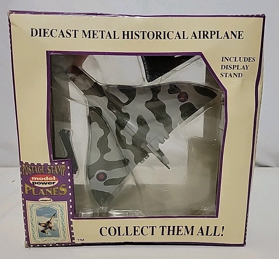 Model Power Postage Stamp Avro Vulcan 1/100 Diecast No. 5368