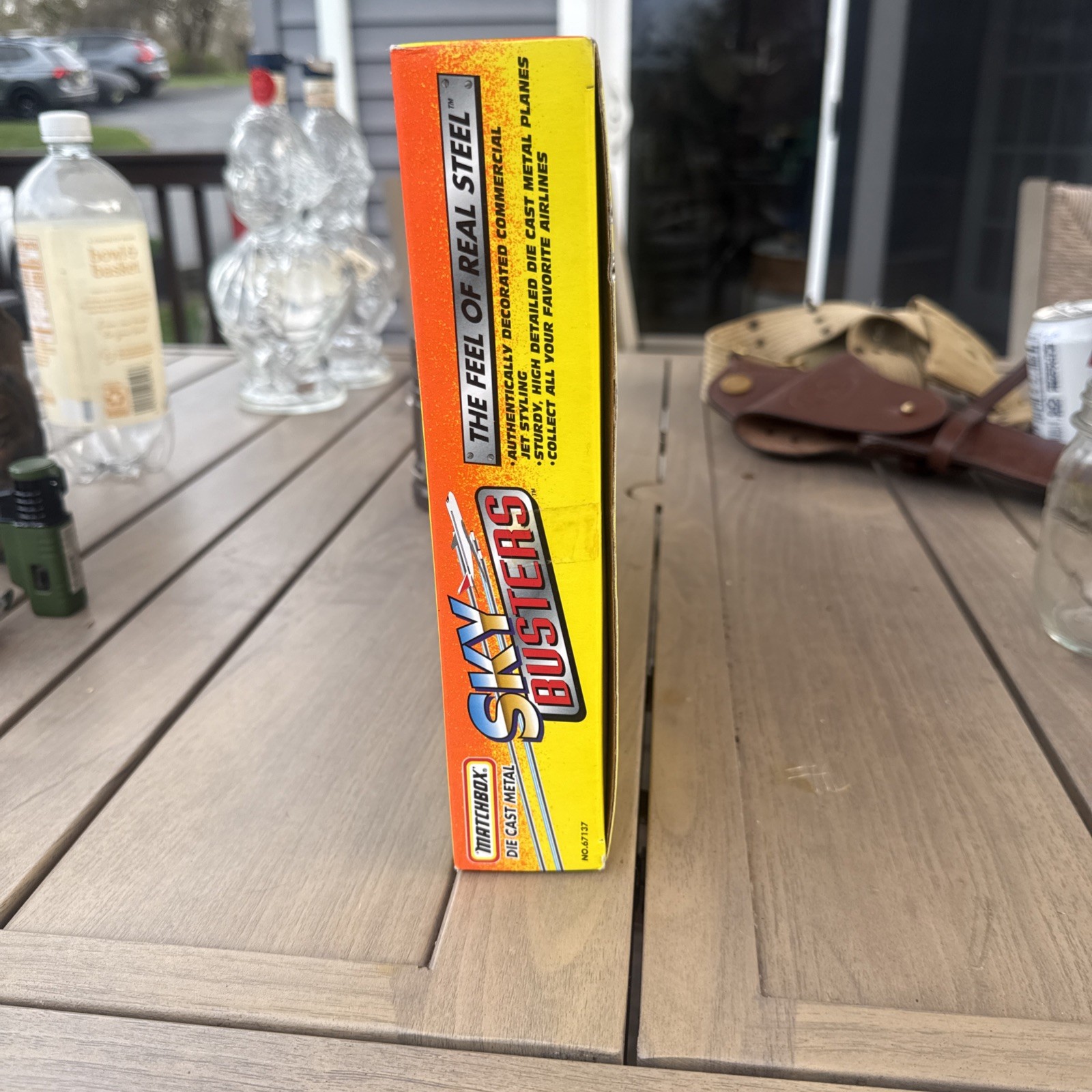 MATCHBOX Diecast Metal SKY BUSTERS Toy Airplane & Helicopter Set NEW IN BOX!