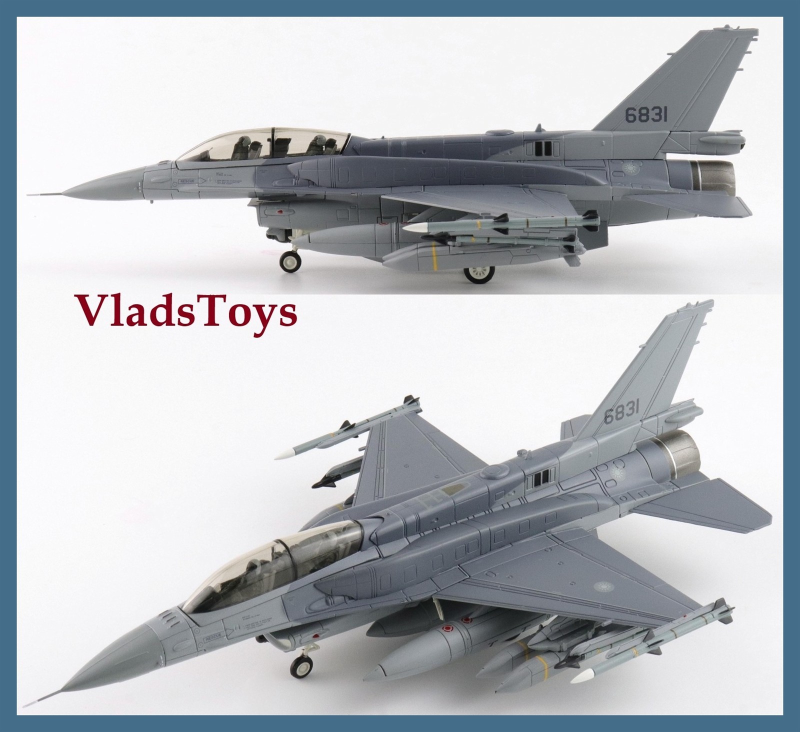 Hobby Master 1/72 F-16D Fighting Falcon ROCAF, #6831, Taiwan, 2025 HA38067