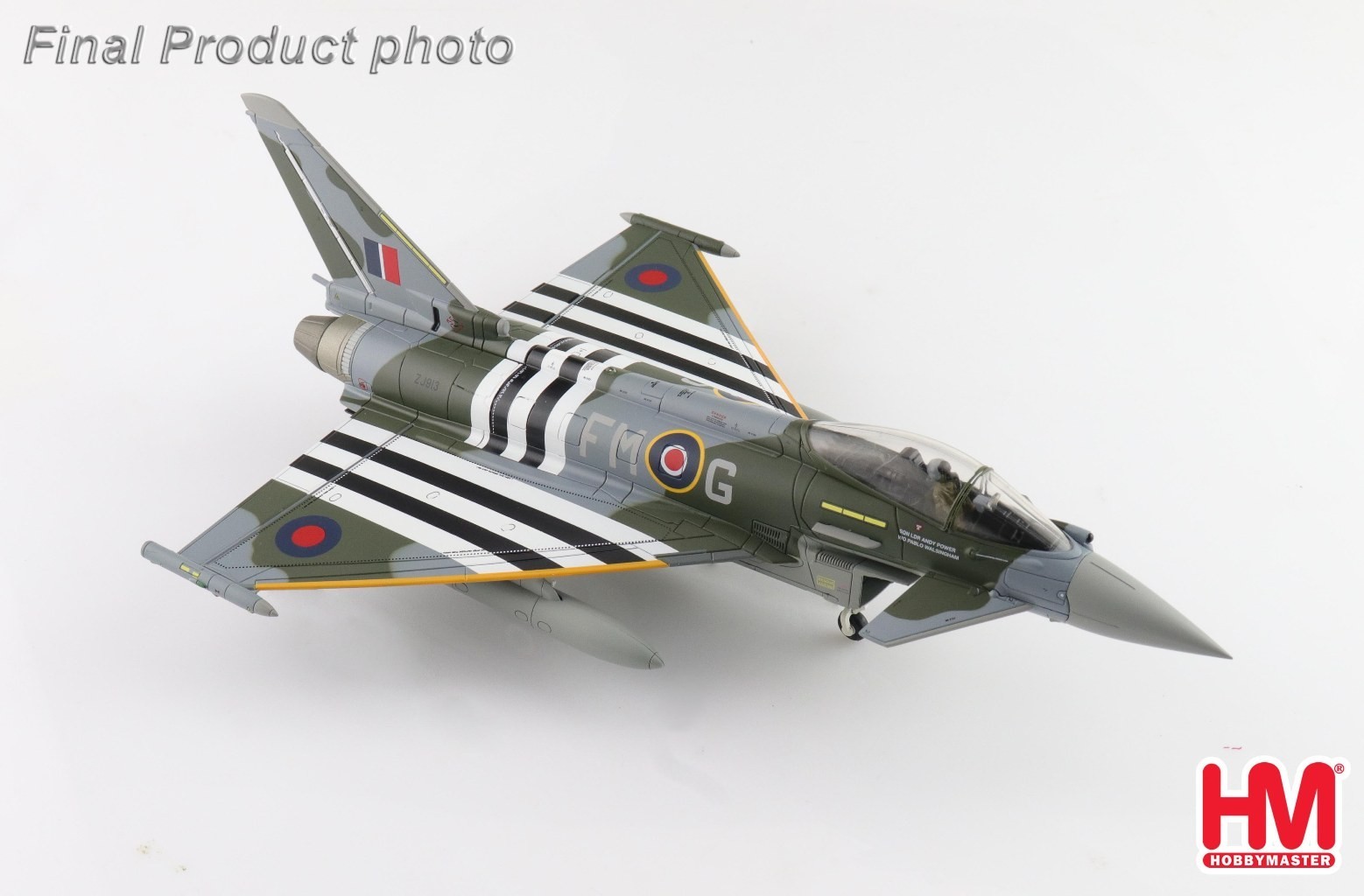 Hobby Master 1/72 Eurofighter Typhoon FGR4 ZJ913/FMG Display Team 2024 HA6626B