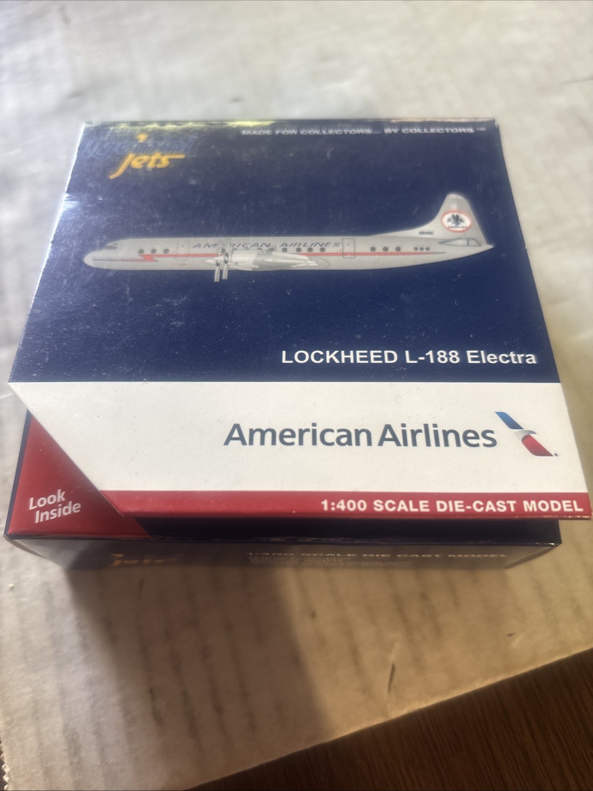 GEMINI JETS Scale 1/400 American Airlines L-188 Electra GJAAL1718