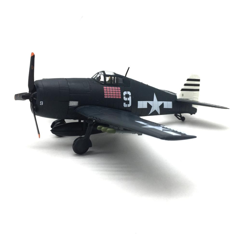 1:72 WWII U.S. F6F Hellcat Shipboard Fighter Alloy Military Aircraft Model Craft
