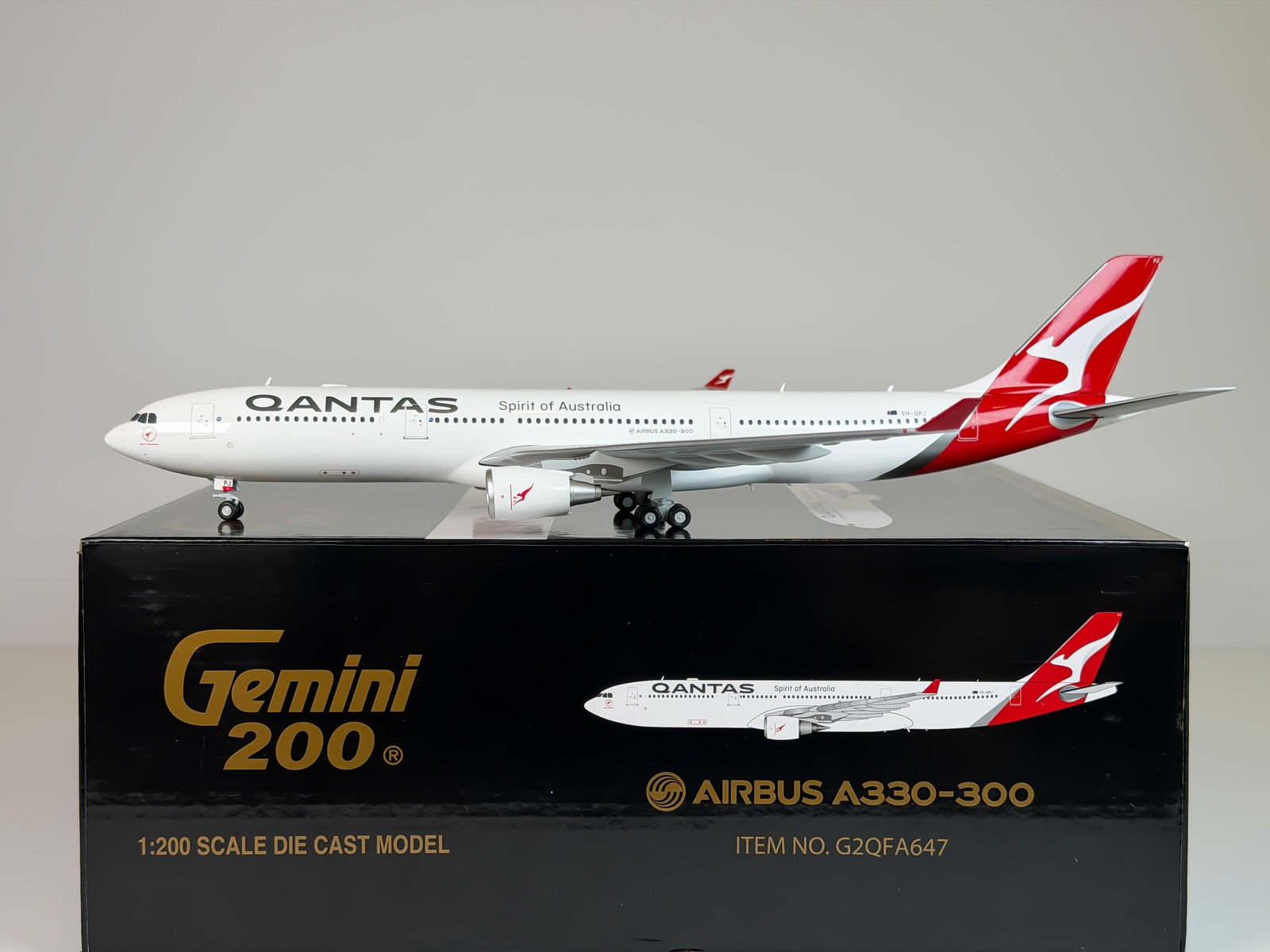 Qantas Airways Airbus A330-300 1:200 Gemini Jets VH-QPJ (G2QFA647)