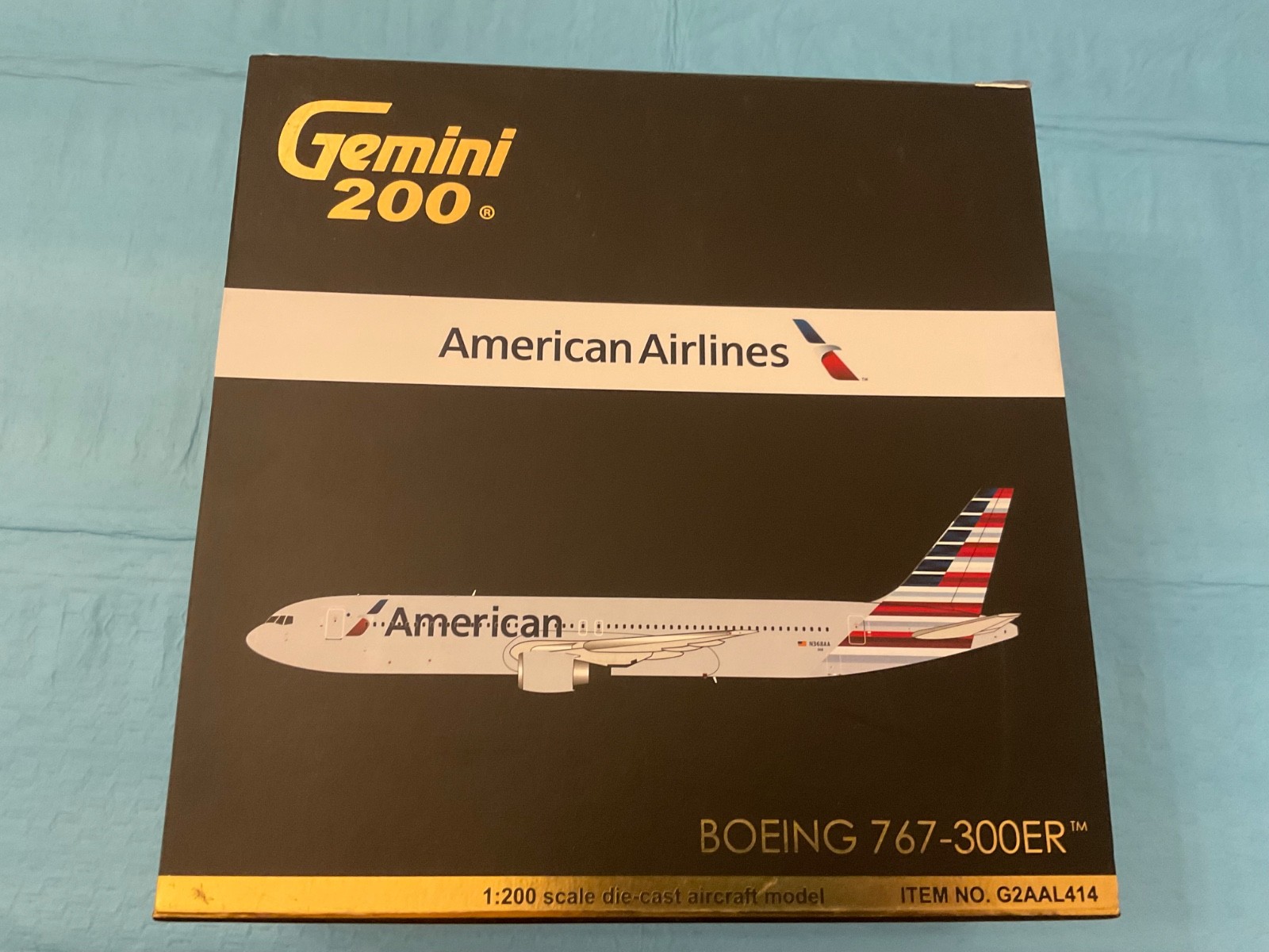 Gemini Jets 1:200 American Airlines B767-300 N368AA