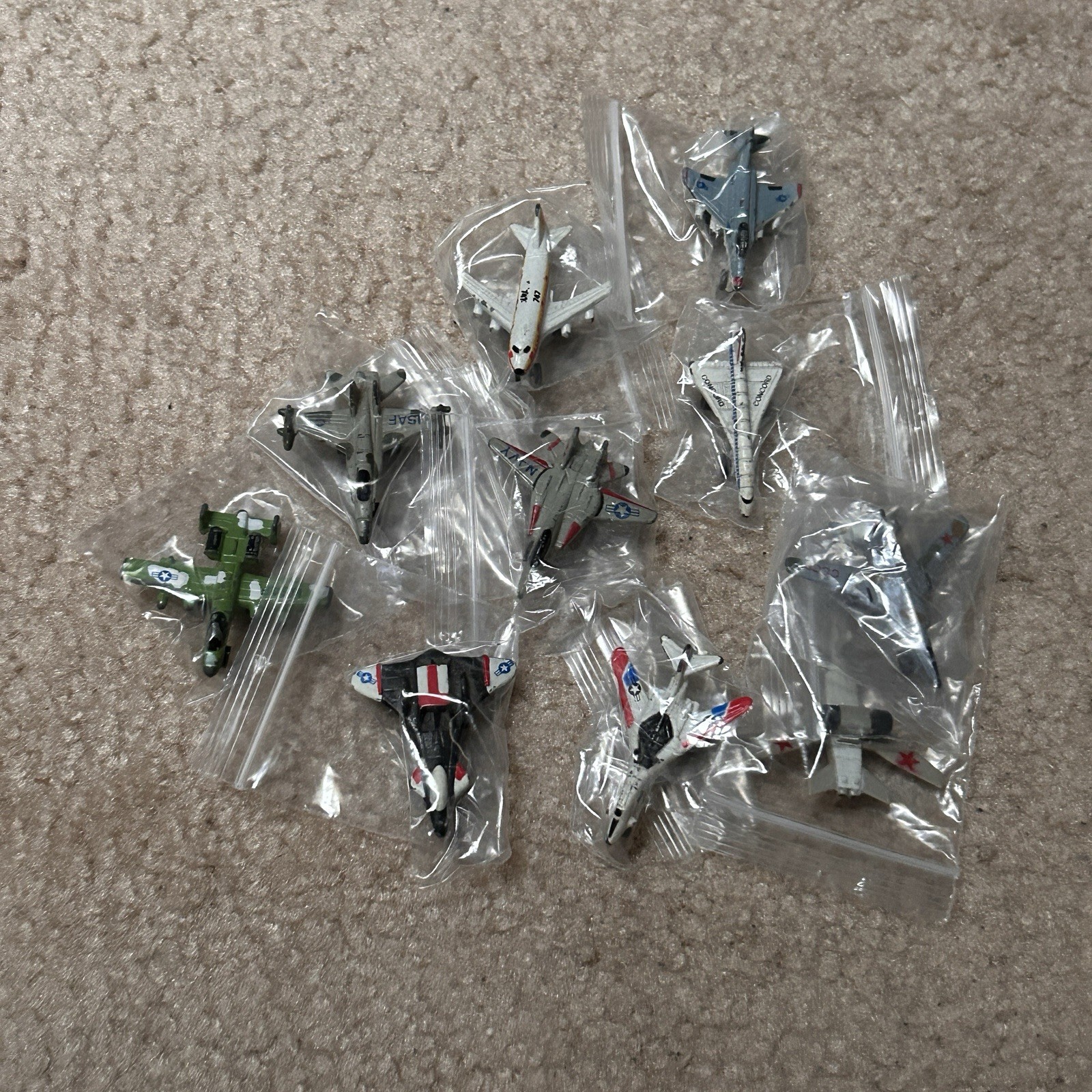 Micro Imperial Brand Loose lot Diecast Plane Jet Military US USF 25(