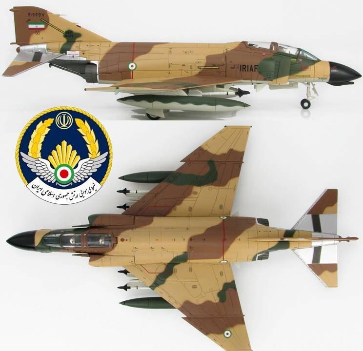 Hobby Master 1/72 HA1999 F-4D Phantom II IRIAF 71st TFS, Shiraz AB, Iran