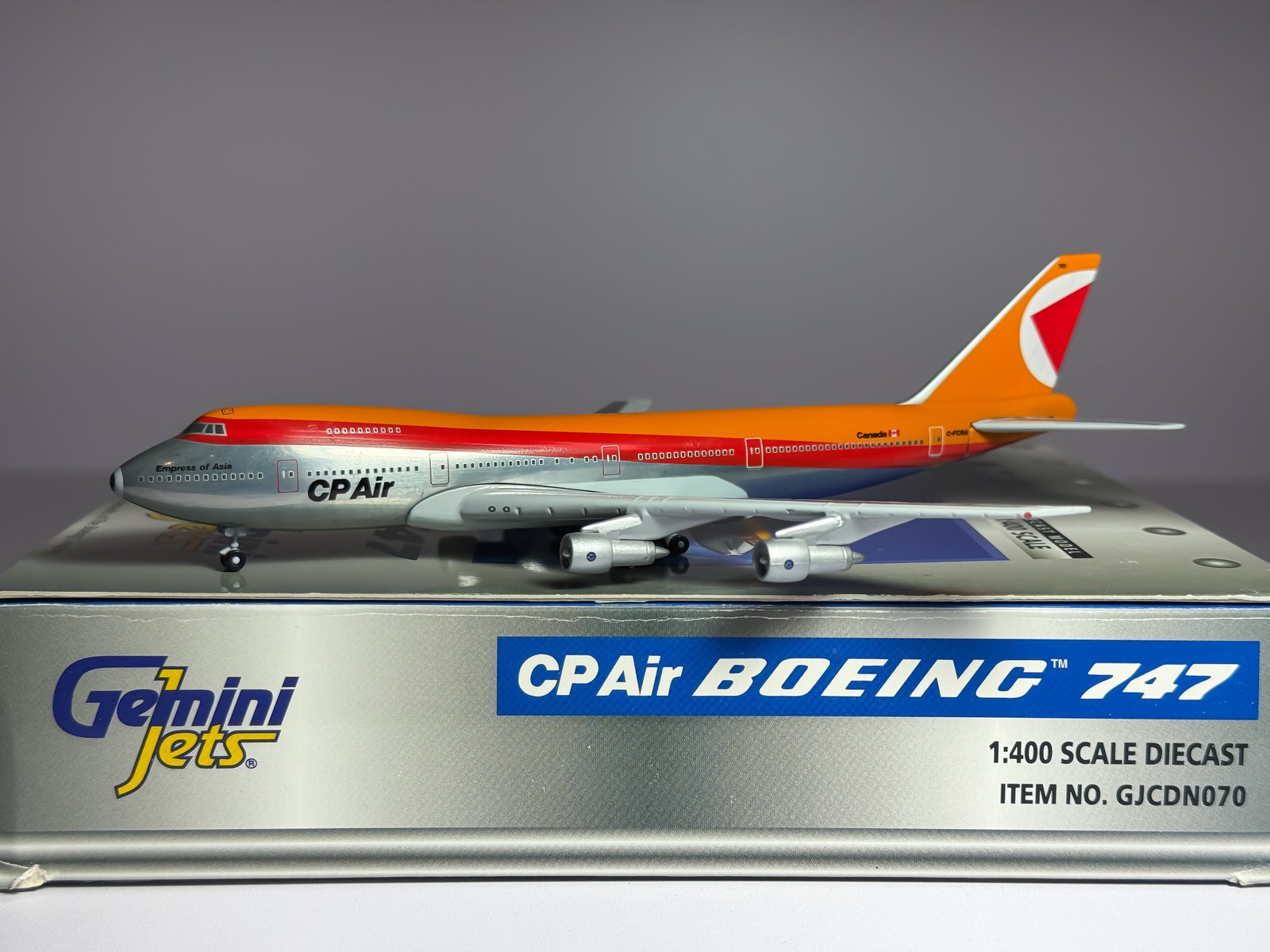 CP Air Boeing 747-200 1:400 Gemini Jets C-FCRA (GJCDN070)