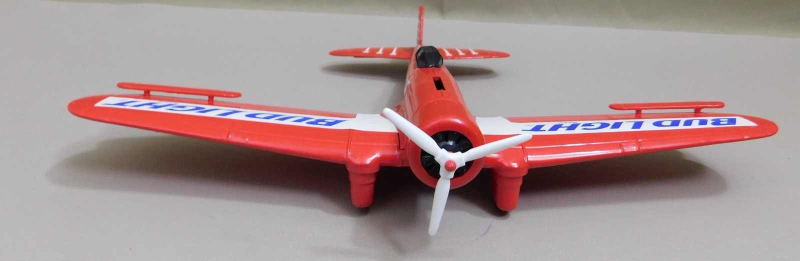 1932 Northrop Gamma Bud Light Racing Airplane Die Cast Bank Ertl 1995 F241
